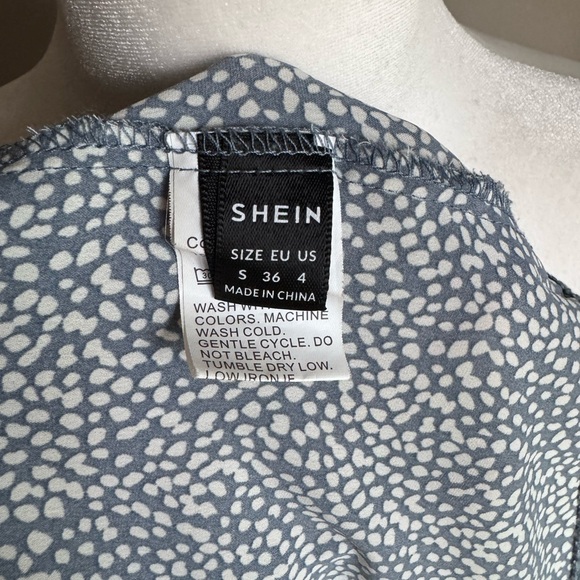 Tulip Laced Short Sleeves Women’s Blouse Blue Size Small 4 - Picture 5 of 5